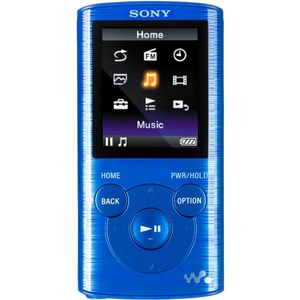 Портативный цифровой плеер Sony NWZ-E384 8Gb Blue