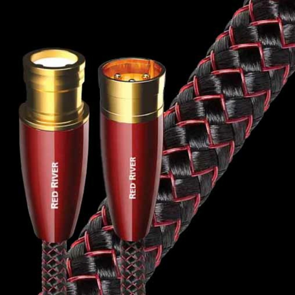 Кабель аудио XLR - XLR Audioquest Red River 2XLR-2XLR 0.75m