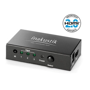Коммутатор HDMI Inakustik 0042450313 Premium HDMI Switch