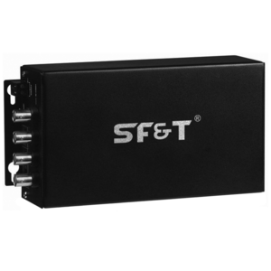 Передача по оптоволокну Композитное видео(CV) и аудио SF&T SF80S2R
