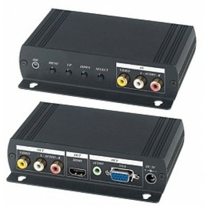 Преобразователь HDMI, аналоговое видео и аудио SC&T AD001HH