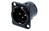 Терминал XLR Neutrik NC3MD-H-B