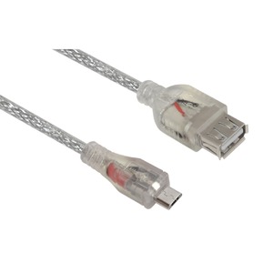 Кабель USB OTG Greenconnect GCR-MB3AF-BD2S 0.3m