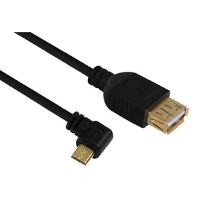 Кабель USB OTG Greenconnect GCR-MB2AF1-BB2S 0.15m
