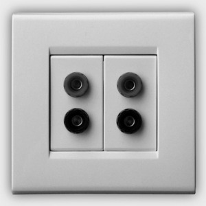 Розетка акустическая QED (A-WM11) Speaker Socket WM11