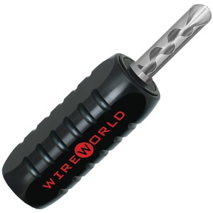 Разъем Акустический WireWorld BANSCRP04 Banana Plugs Silver (4 штуки)