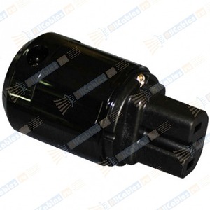 Разъем Силовой Ultimate Audio C-029 Black