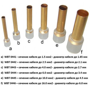 Разъем Акустический WBT 0444