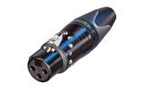 Разъем XLR Neutrik NC3FXX-B-CRYSTAL