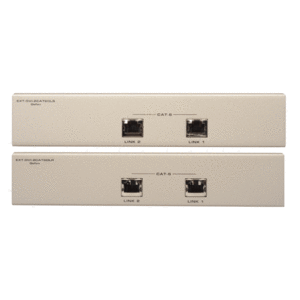 Передача по витой паре DVI, данные (RS-232) и аудио Gefen EXT-DVI-2CAT6DL