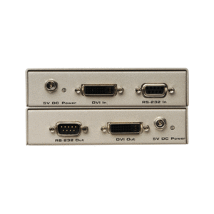 Передача по витой паре DVI, данные (RS-232) и аудио Gefen EXT-DVI-CAT5-ELR