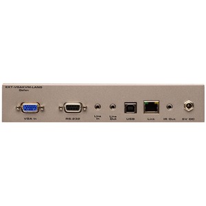 KVM (VGA, USB, RS-232 и аудио) Gefen EXT-VGAKVM-LANTX