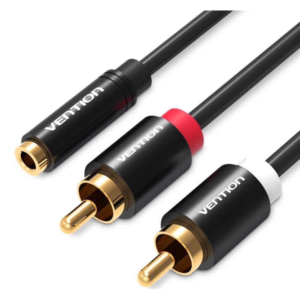 Кабель аудио Jack - RCA Vention VAB-R01-S100 1.0m