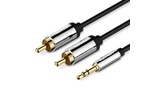 Кабель аудио Jack - RCA Vention P550AC150-S 1.5m