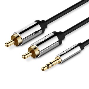 Кабель аудио Jack - RCA Vention P550AC150-S 1.5m
