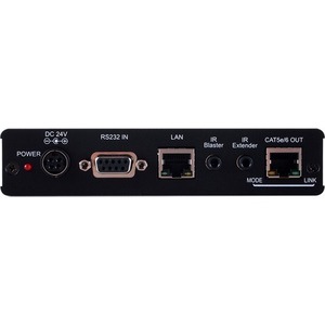 Передатчик сигналов / масштабатор CV, VGA и стереоаудио, ИК, RS-232 и Ethernet в витую пару Cypress CH-516TXAS