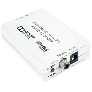 Преобразователь цифрового аудио S/PDIF (RCA) в аналоговое стерео (2хRCA) Cypress DCT-1DD