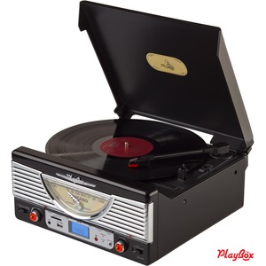 Проигрыватель виниловых дисков PlayBox PB-103U-BK Chicago Black