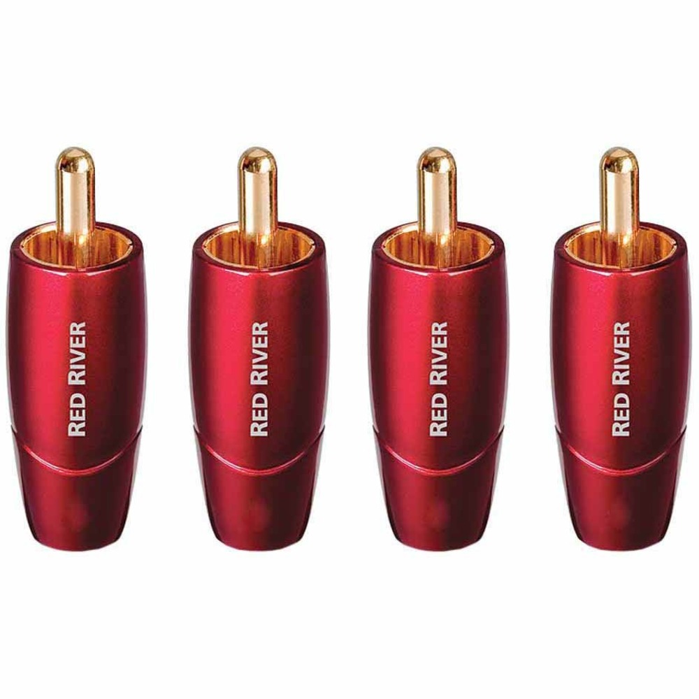 Разъем RCA Audioquest Red River RCA Field Connector (Set 4)