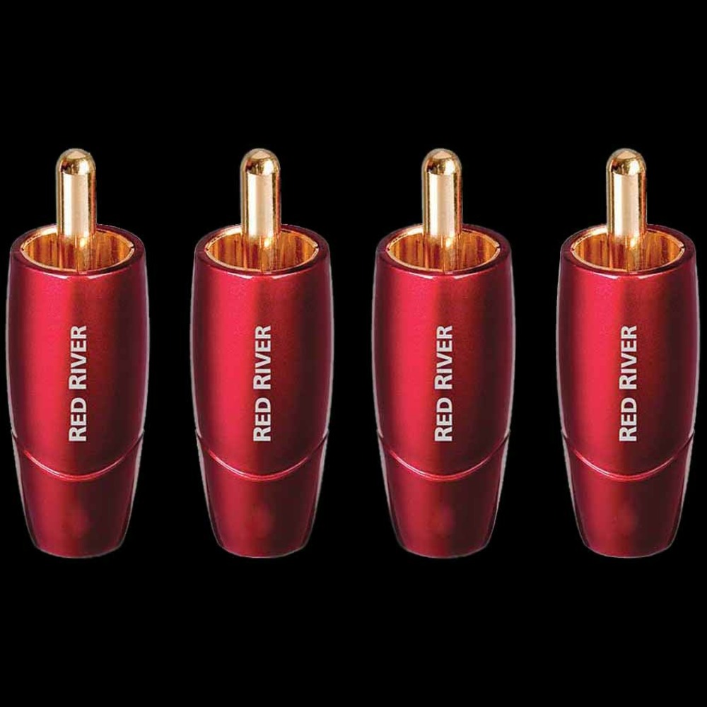 Разъем RCA Audioquest Red River RCA Field Connector (Set 4)