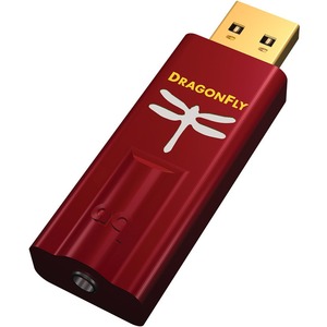 Цифро-аналоговый преобразователь Audioquest DragonFly DAC Red