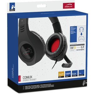 Гарнитура компьютерная Speedlink SL-4533-BK CONIUX Stereo Headset - for PS4, black