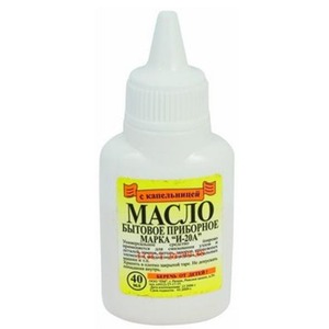 Разное ПМ Масло смазочное (бытовое) 40 мл, с капельницей