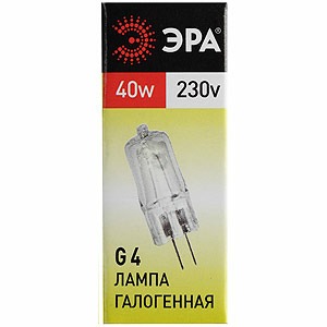 Лампа ЭРА G4-JCD-40W-230V-Cl