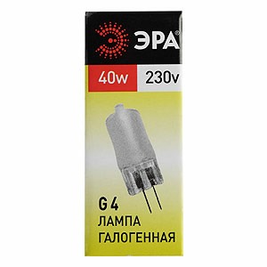 Лампа ЭРА G4-JCD-40W-230V-Fr