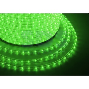 Дюралайт Neon-Night LED постоянное свечение (2W) - зеленый бухта 100м 121-124