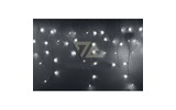 Гирлянда Neon-Night Айсикл светодиодный 2.4 х 0.6 м белый провод 220В диоды белые 255-034-6
