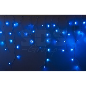 Гирлянда Neon-Night 255-033-6 Айсикл светодиодный 2.4 х 0.6 м белый провод 220В диоды синие