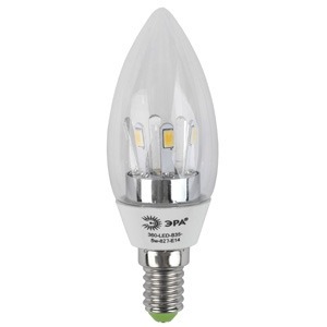 Лампа ЭРА 360-LED B35-5w-827-E14