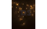 Гирлянда Neon-Night 255-037 Айсикл светодиодный 2.4 х 0.6 м белый провод 220В диоды тепло-белые