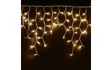 Гирлянда Neon-Night Айсикл светодиодный 4.8 х 0.6 м белый провод 220В диоды тепло-белые 255-138-6