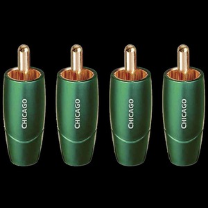 Разъем RCA Audioquest Chicago RCA Field Connector (Set 4)