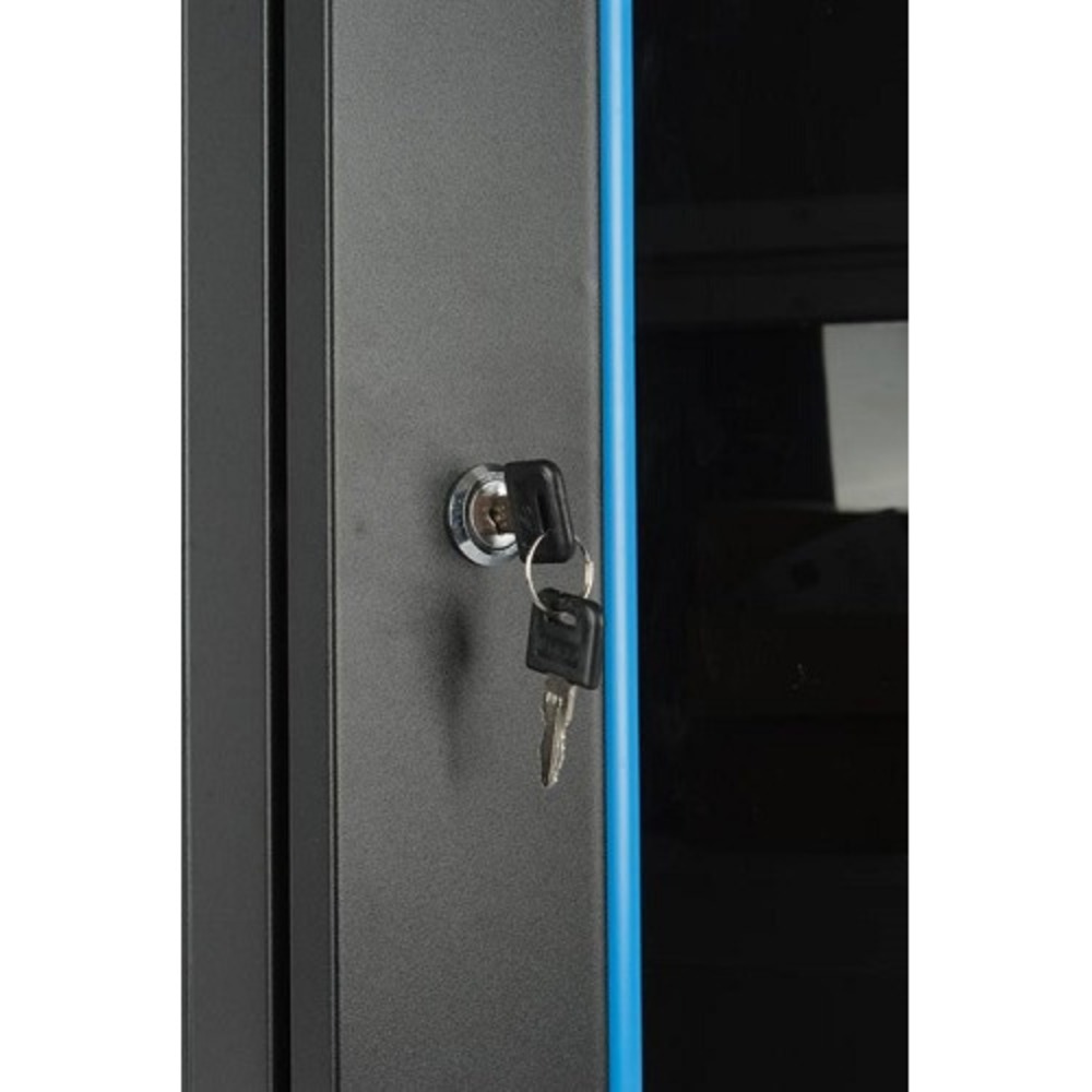 Настенные рэковые шкафы 10 дюймов Hyperline TDC-6U-GR-RAL9004