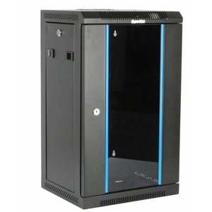 Настенные рэковые шкафы 10 дюймов Hyperline TDC-6U-GR-RAL9004