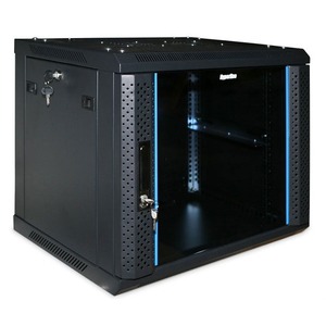 Настенный рэковый шкаф 19 дюймов Hyperline TWFS-0445-GP-RAL9004