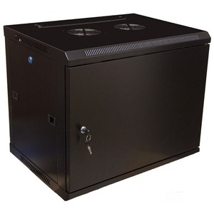 Настенный рэковый шкаф 19 дюймов Hyperline TWFS-0645-SR-RAL9004