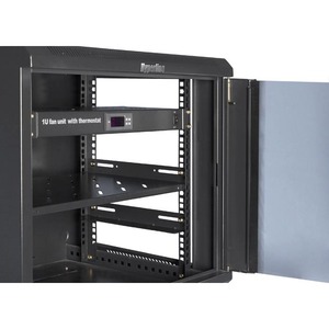 Настенный рэковый шкаф 19 дюймов Hyperline TWFS-0666-GP-RAL9004