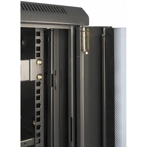 Настенный рэковый шкаф 19 дюймов Hyperline TWM-0925-GR-RAL9004