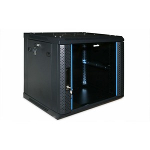 Настенный рэковый шкаф 19 дюймов Hyperline TWFS-1266-GP-RAL9004