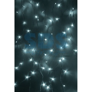 Гирлянда Neon-Night 235-025 Светодиодный 1.5х1м свечение с динамикой прозрачный провод 220В диоды белые