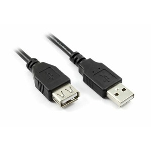 Удлинитель USB 2.0 Тип A - A Greenconnect GCR-UEC3M-BB2S 0.2m