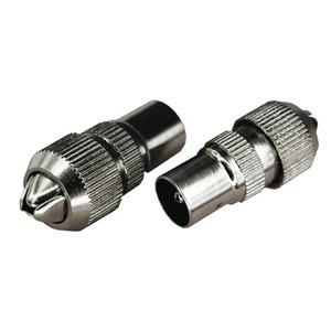 Разъем Антенный Rexant 05-2032 гнездо TV без пайки Металл (1 штука)