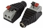 Разъем DC Rexant 14-0315-2 гнездо 2.1х5.5 с быстрозажимной колодкой (1 штука)