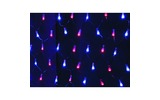 Гирлянда Neon-Night 215-013 Сеть 2х0.7м, черный ПВХ, 176 LED Красные/Синие