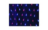 Гирлянда Neon-Night 215-013 Сеть 2х0.7м, черный ПВХ, 176 LED Красные/Синие