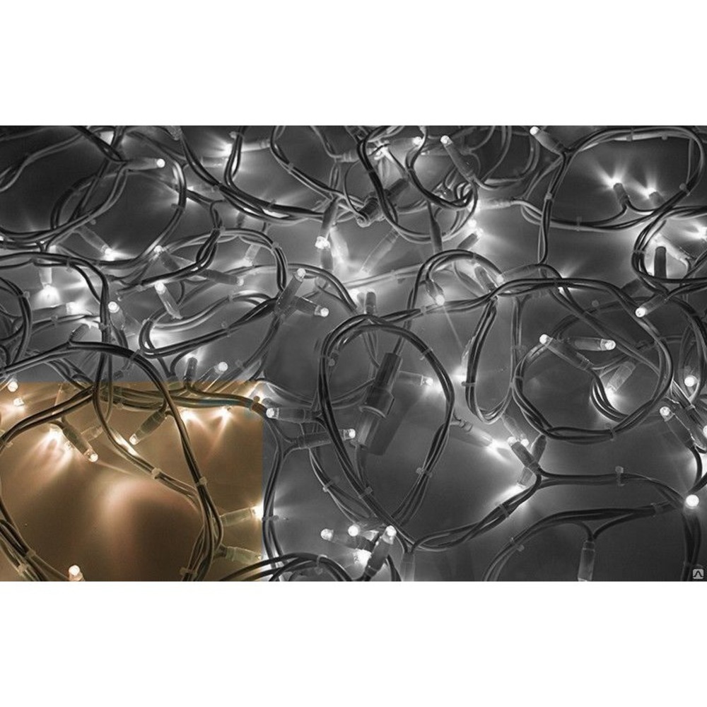 Гирлянда Neon-Night 315-146 Модульная Дюраплей LED белый каучук Тепло-белая